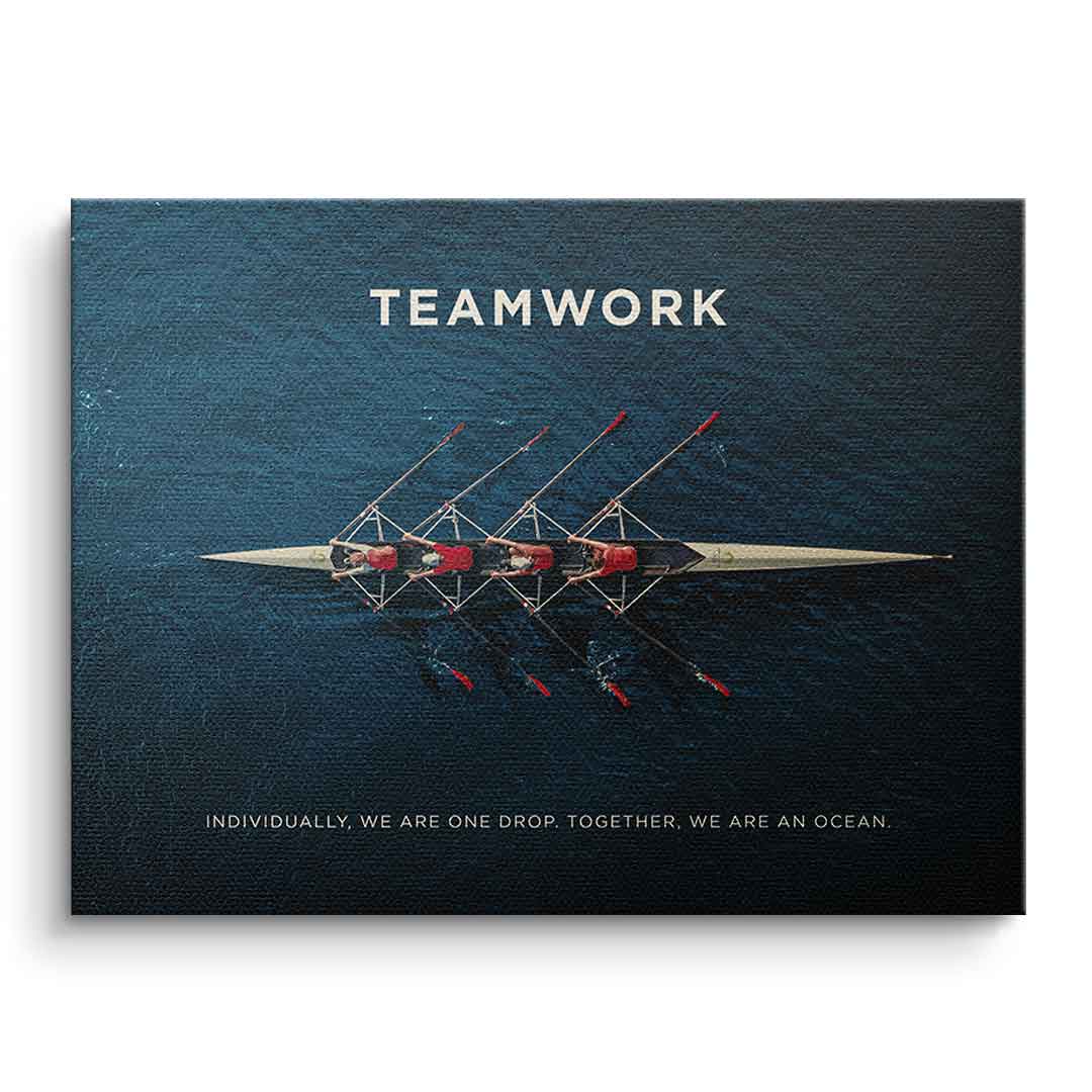 Canvas Teamwork #Rudern