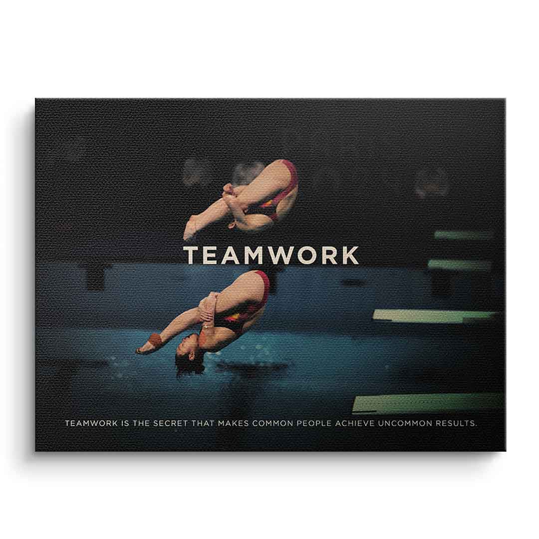 Canvas Teamwork #Turmspringen