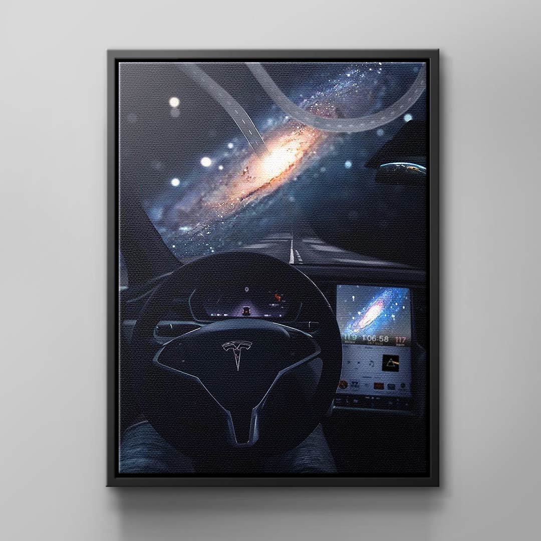Canvas Tesla Ride