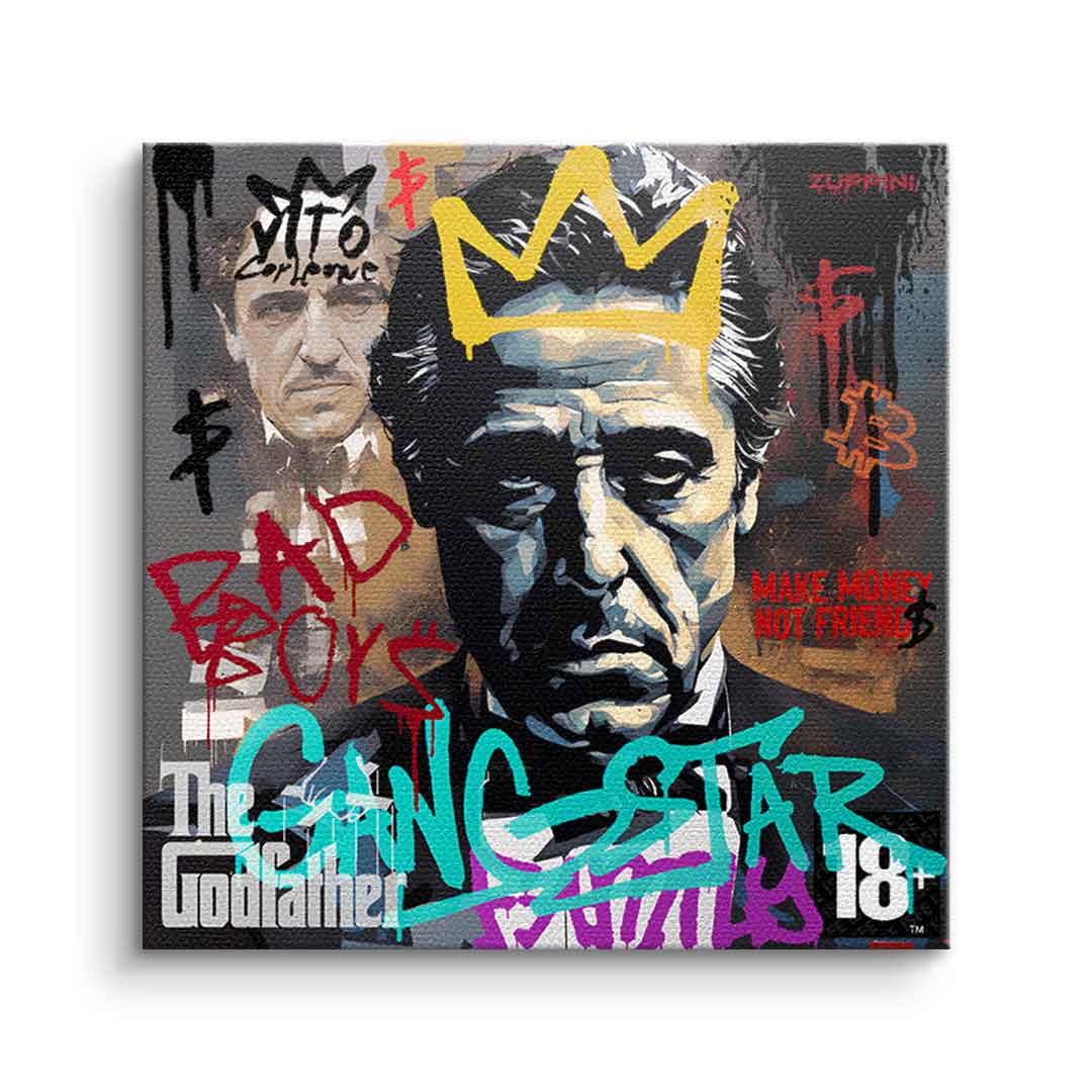 Canvas The Godfather Portrait