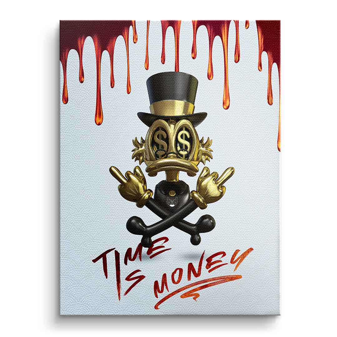 Canvas Time Is Money