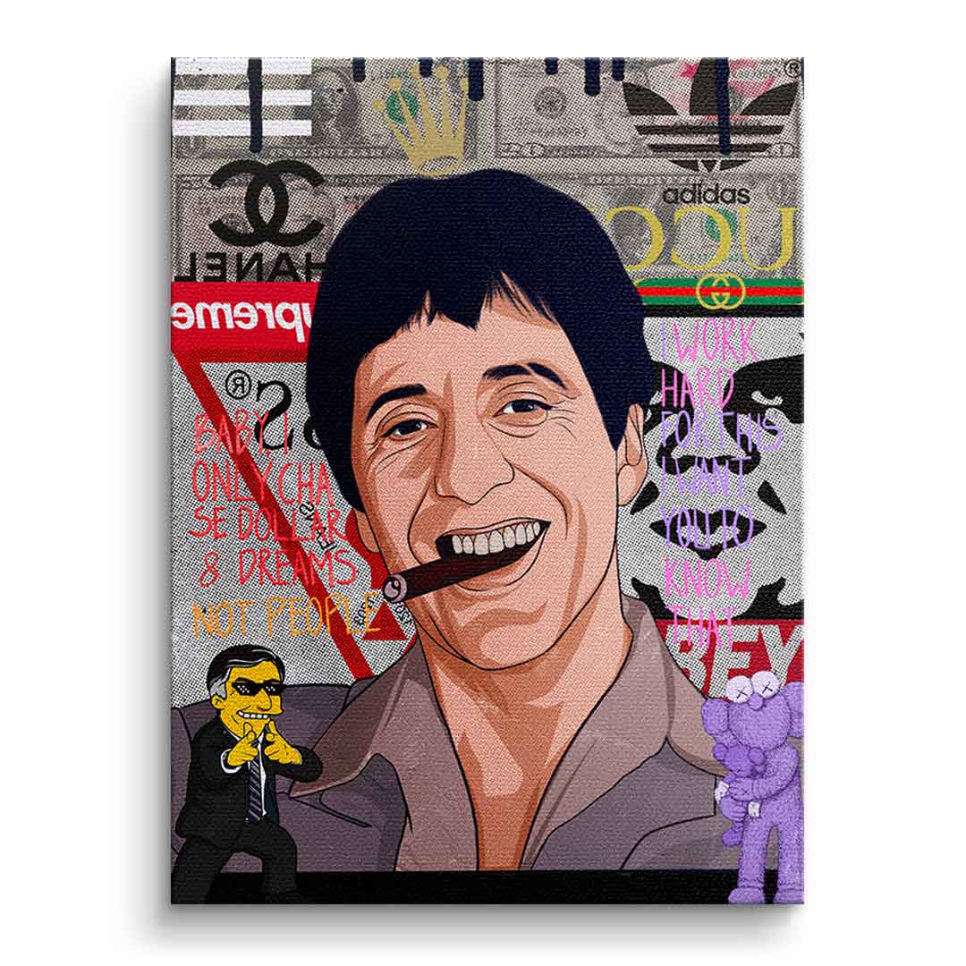 Canvas Tony Montana