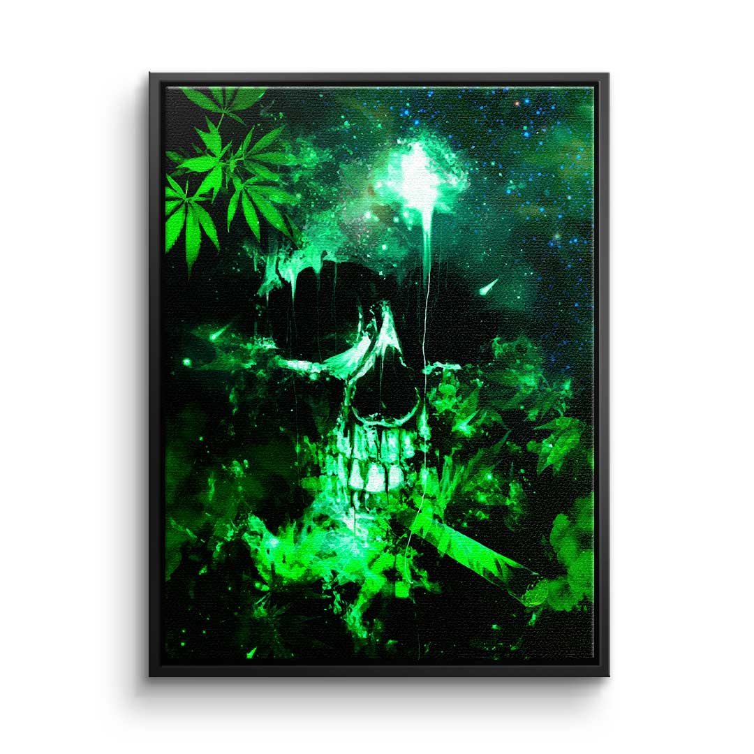 Canvas Toxic Green