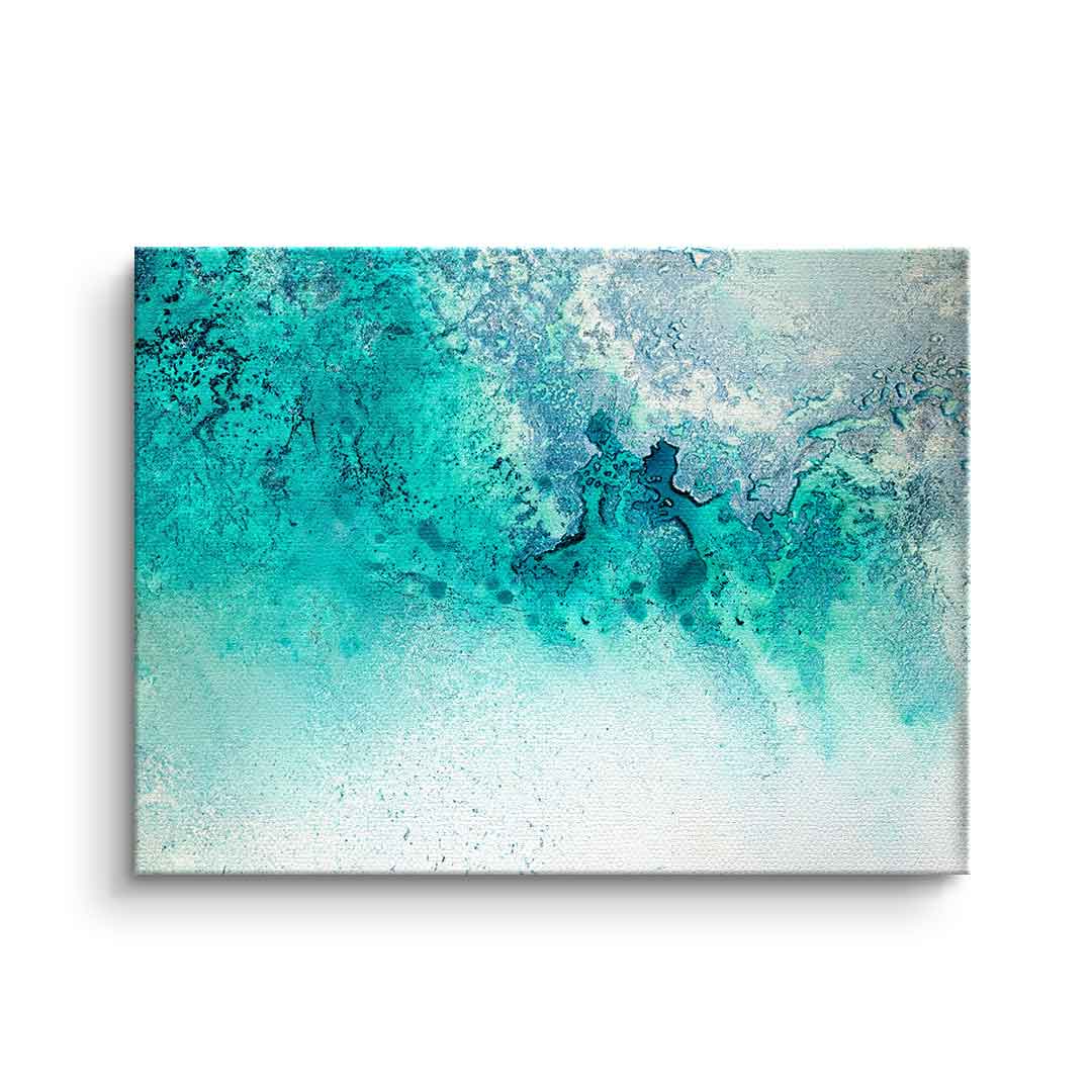 Canvas Turquoise Whispering