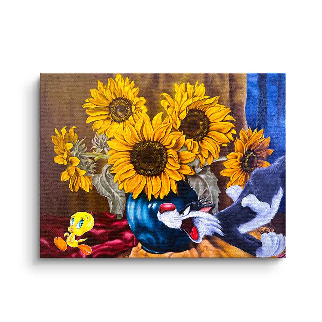 Canvas Tweety running