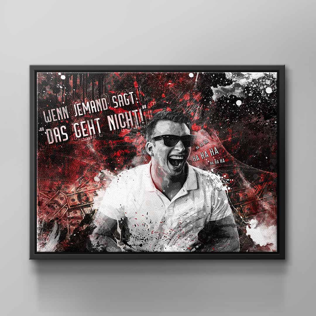 Canvas Unaufhaltbar