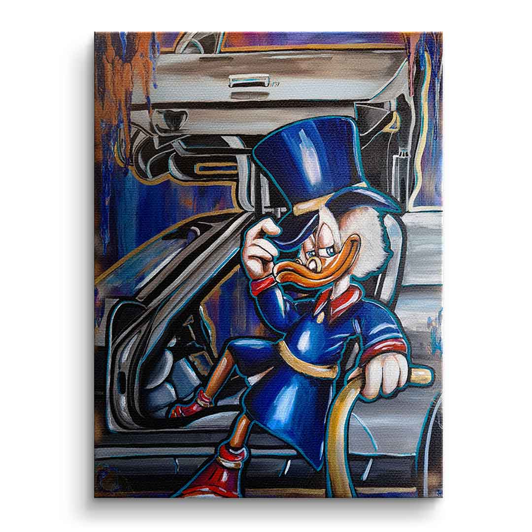 Canvas Uncle Scrooge