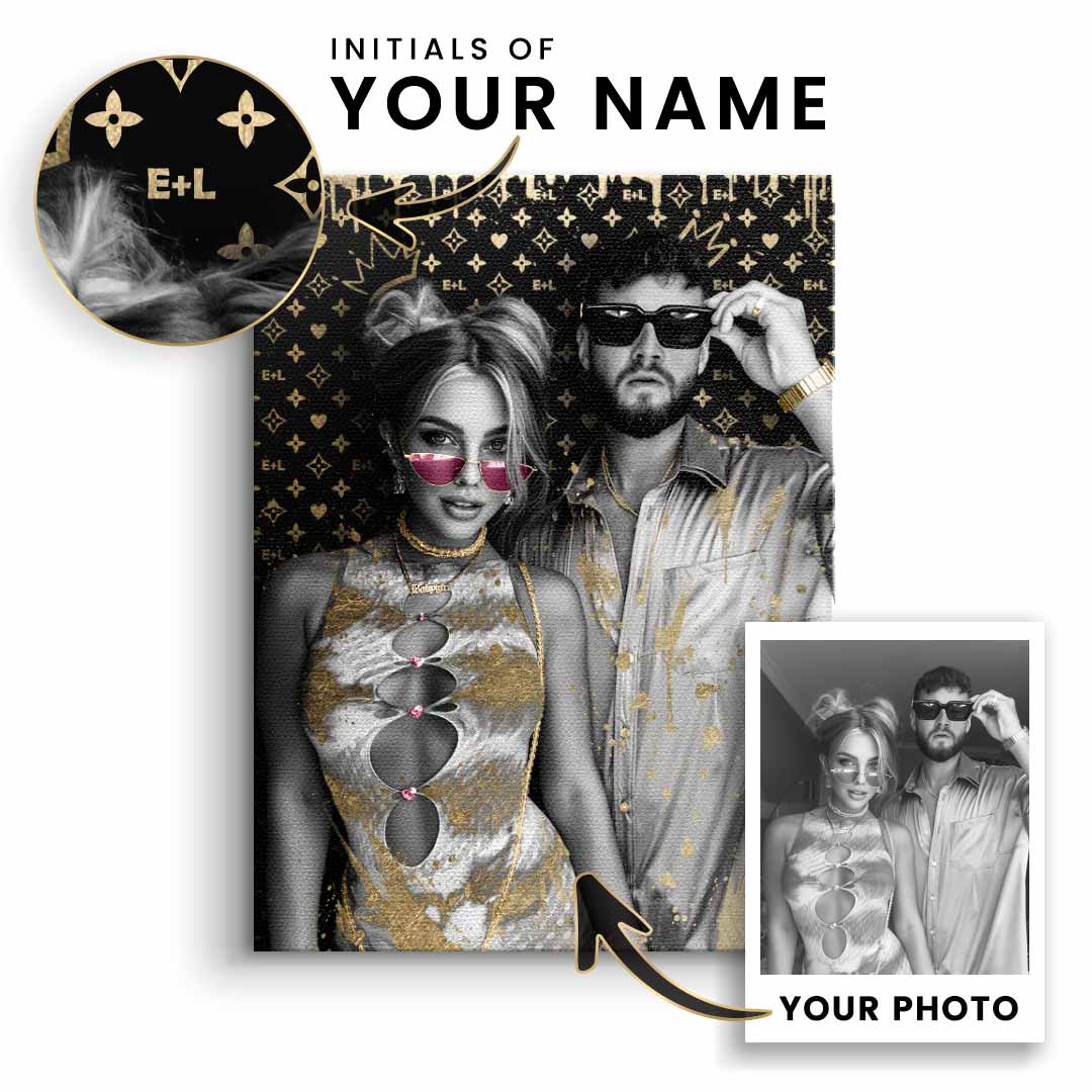 Canvas Unikat - Couple Editable Art