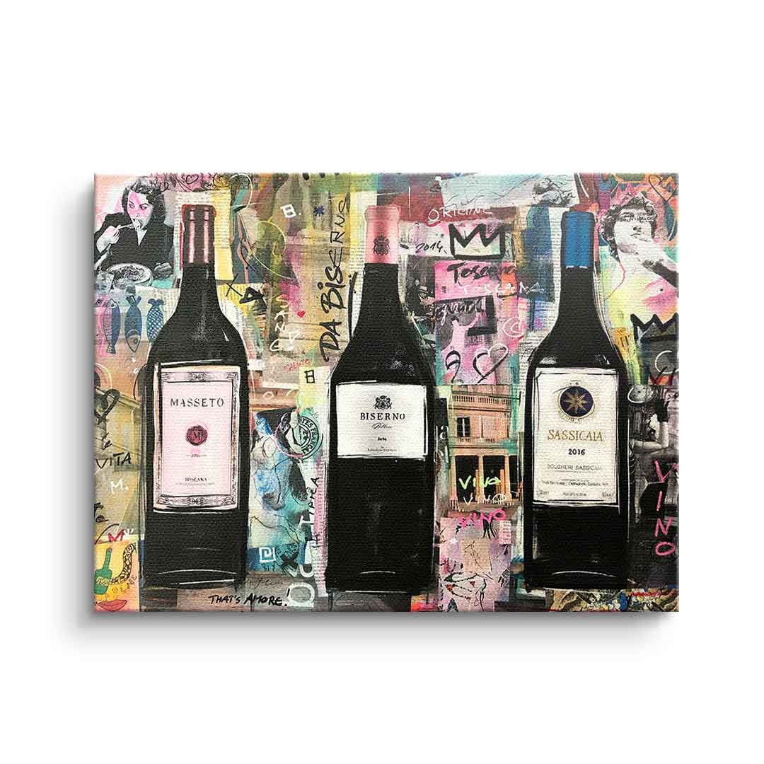Canvas Vino Masetto, Biserno, Sassicaia