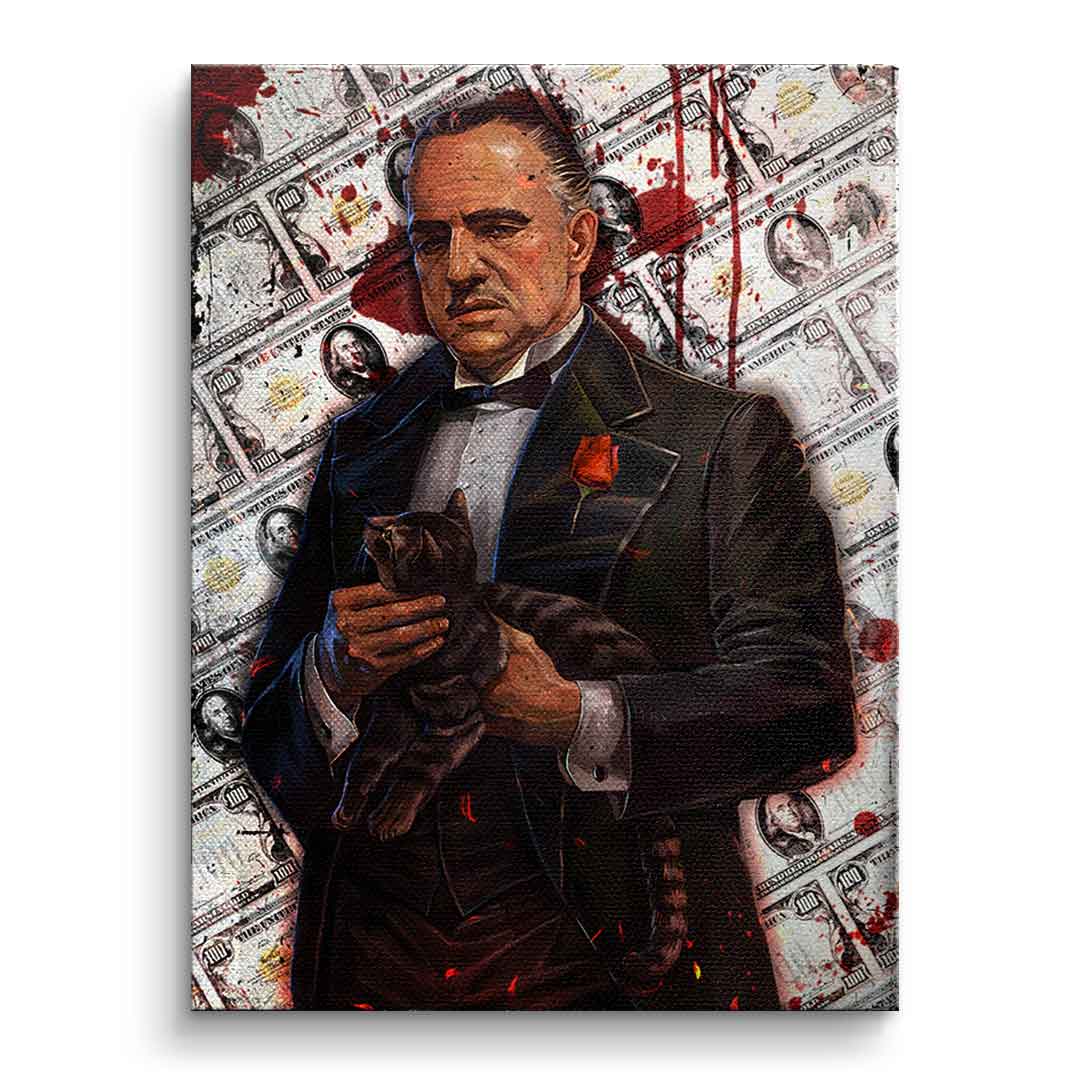 Canvas Vito Corleone