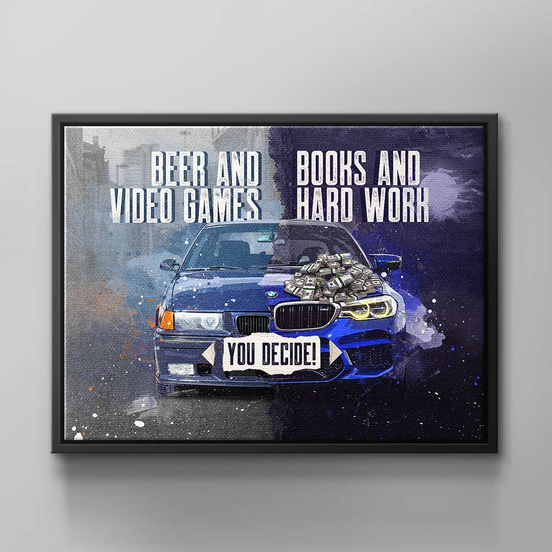 Canvas Was ist dein Leben