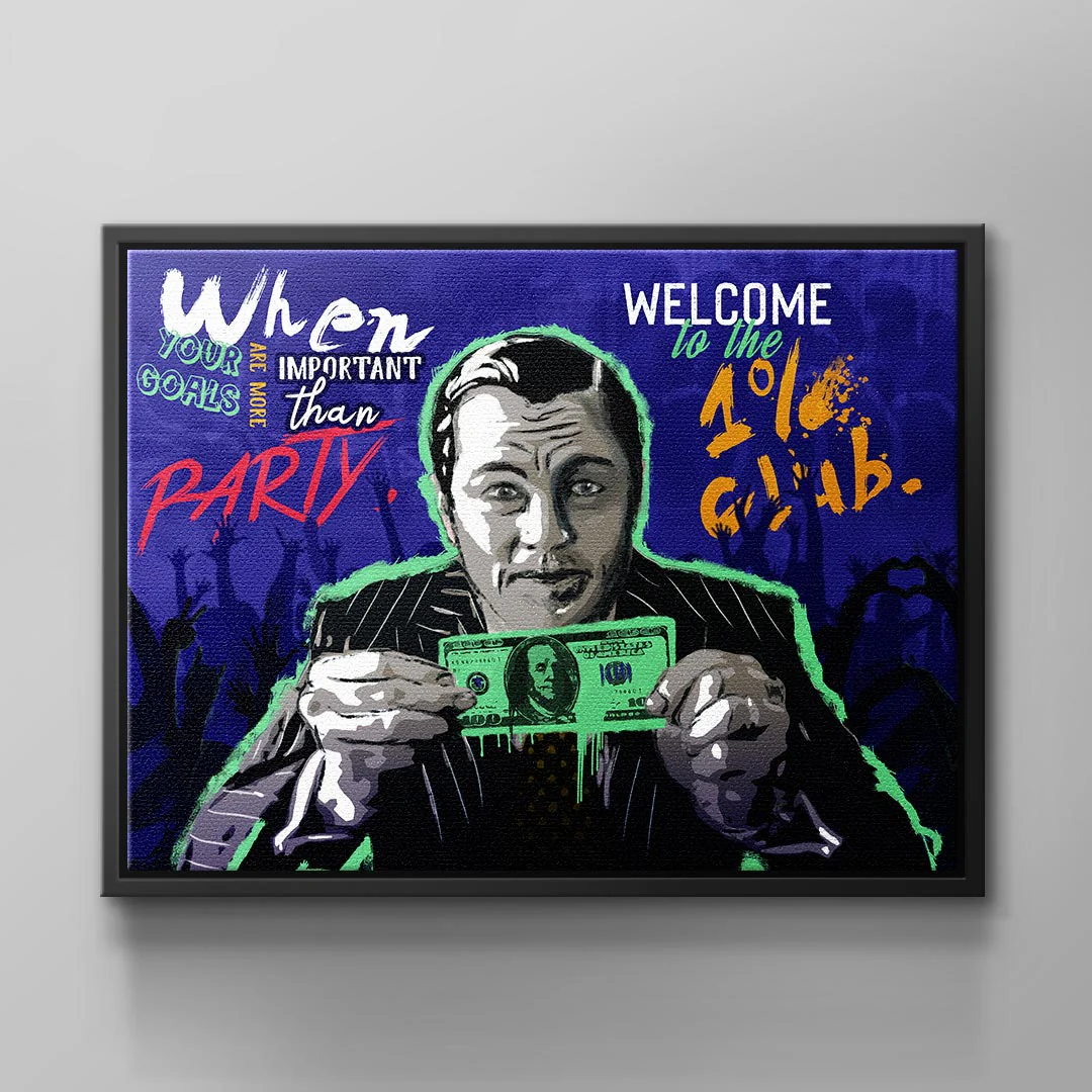 Canvas Welcome to the club 1% Club