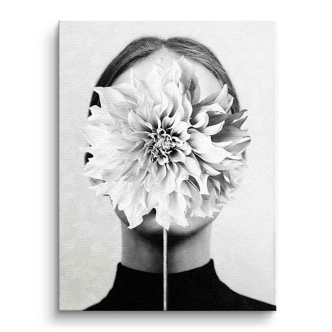 Canvas White flower