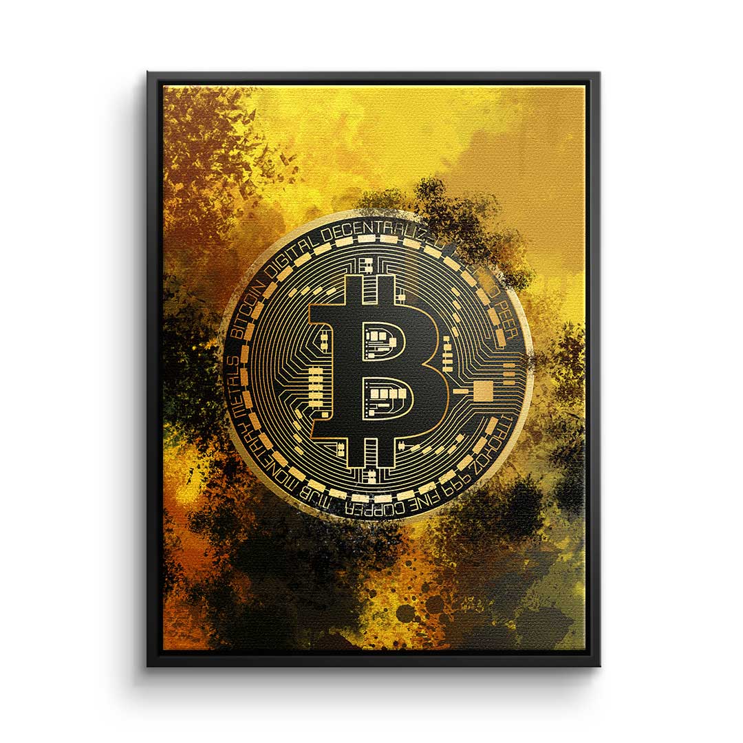 Canvas Wild Bitcoin